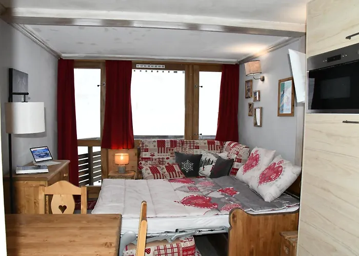 Appartamento Aime 2000 Paquebot Des Neiges Vue Pistes La Plagne