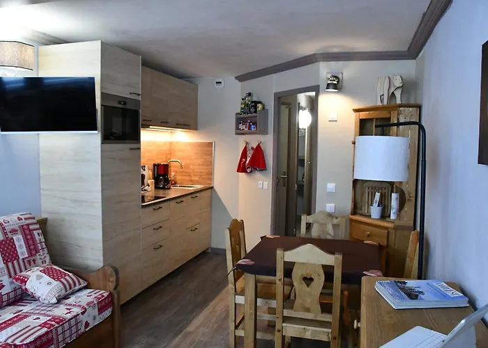 Aime 2000 Paquebot Des Neiges Vue Pistes Appartamento